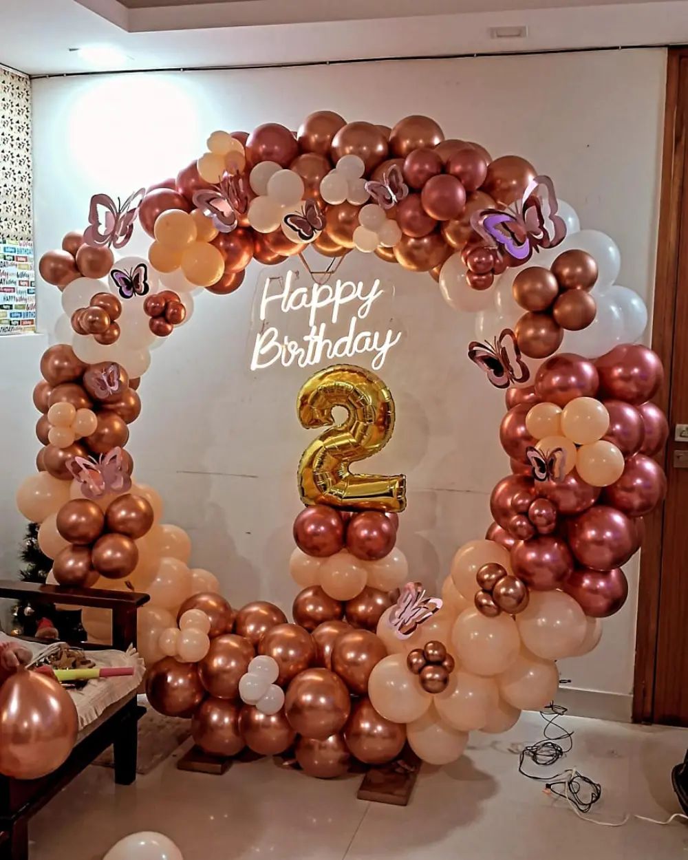 Pastel Birthday Arch