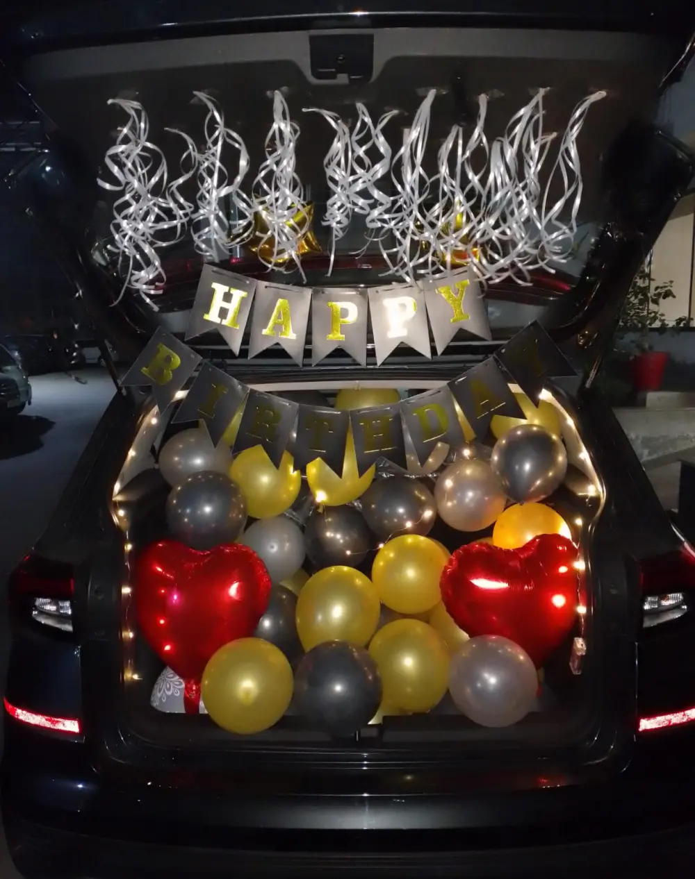 Wedding Car Flower & Balloon